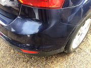 FORD FOCUS MK3 REAR BUMPER INK BLUE METALLIC HATCHBACK 2011 201411