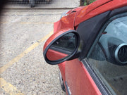 PEUGEOT 107 PASSENGER'S SIDE N/S DOOR MIRROR ORANGE MANDALINE KHF 2005 20132