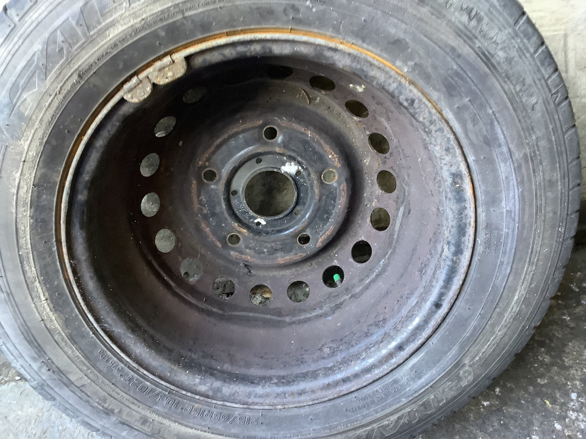 FORD TRANSIT CUSTOM  15” STEEL RIM TYRE 215/65/15  BK21 1007 AA 2012 20189