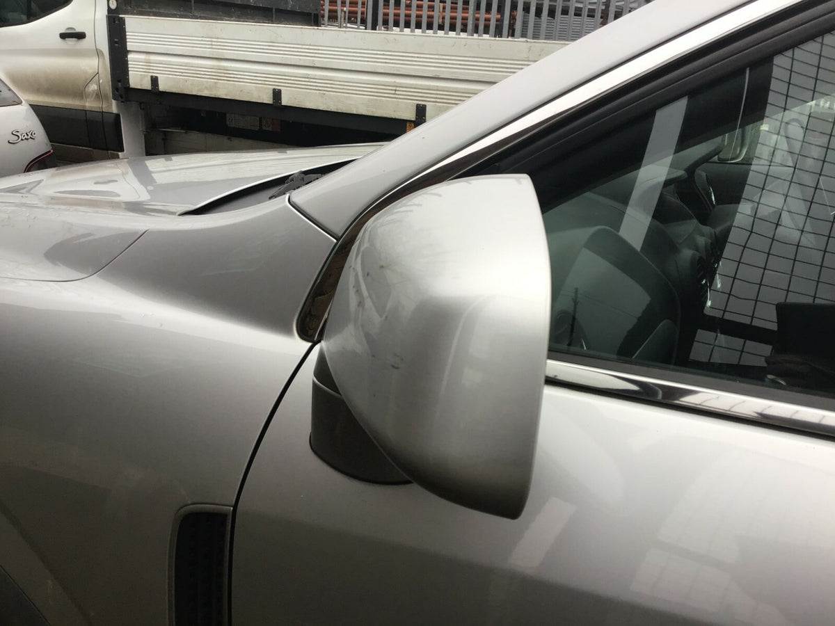 VAUXHALL ANTARA PASSENGER'S SIDE N/S DOOR MIRROR METALLIC SILVER GAN Z1762