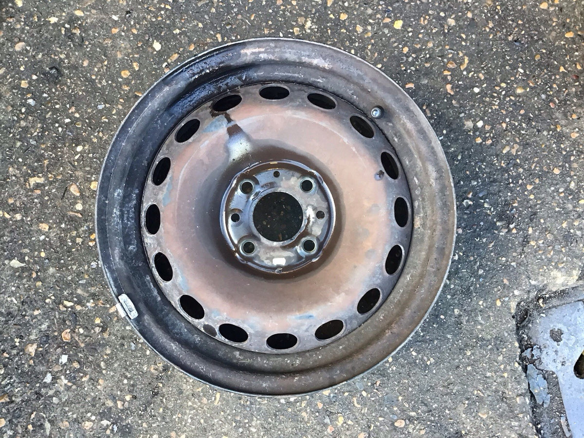 FIAT 500 FORD KA MK2 SPARE WHEEL 14'' STEEL RIM 2008 20150