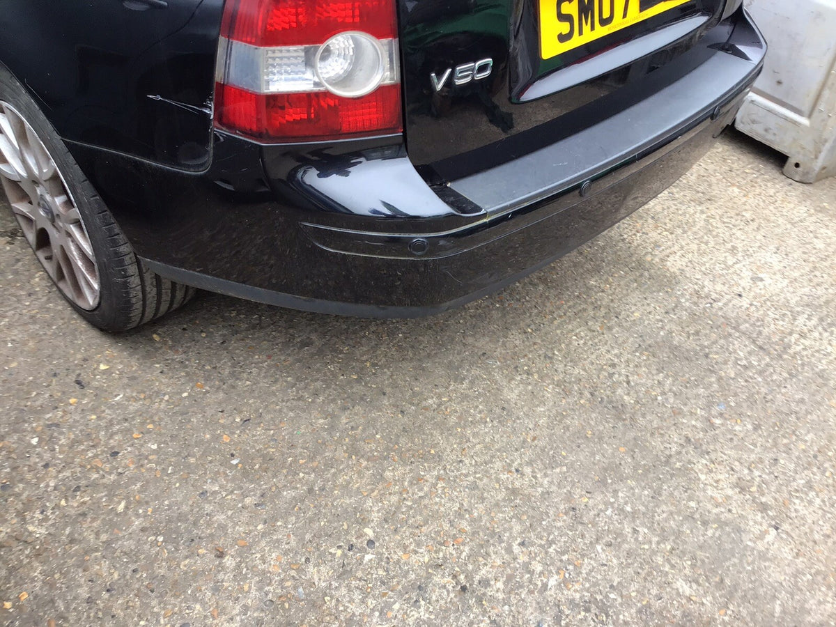 VOLVO V50 ESTATE REAR BUMPER BLACK SAPPHIRE METALLIC 2005 20137