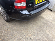VOLVO V50 ESTATE REAR BUMPER BLACK SAPPHIRE METALLIC 2005 20137
