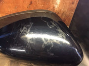 VOLKSWAGEN POLO 6R DRIVERS SIDE O/S WING MIRROR BLACK PEARL LC9X  2009 20174