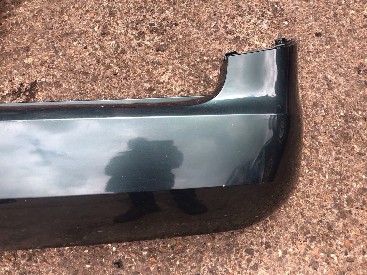 SKODA FABIA REAR BUMPER  GREEN F6K  2007 20148