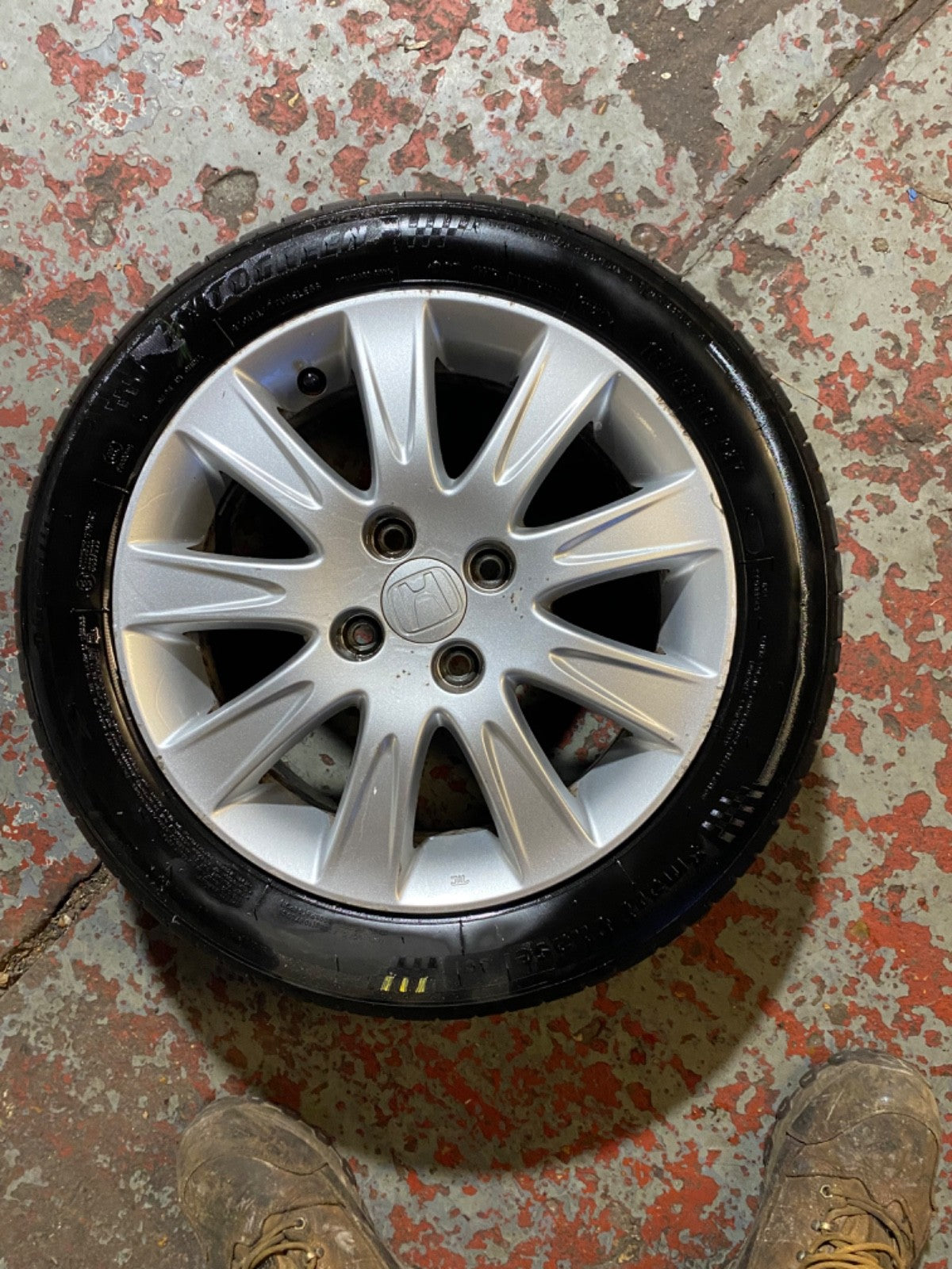 HONDA  JAZZ MK2  ALLOY WHEEL 15'' TYRE 185X55X15 2002 20083