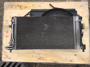 VOLKSWAGEN POLO 6R RADIATOR PACK RADIATOR FAN 6R0820411D 1.2 PETROL 2009 20157