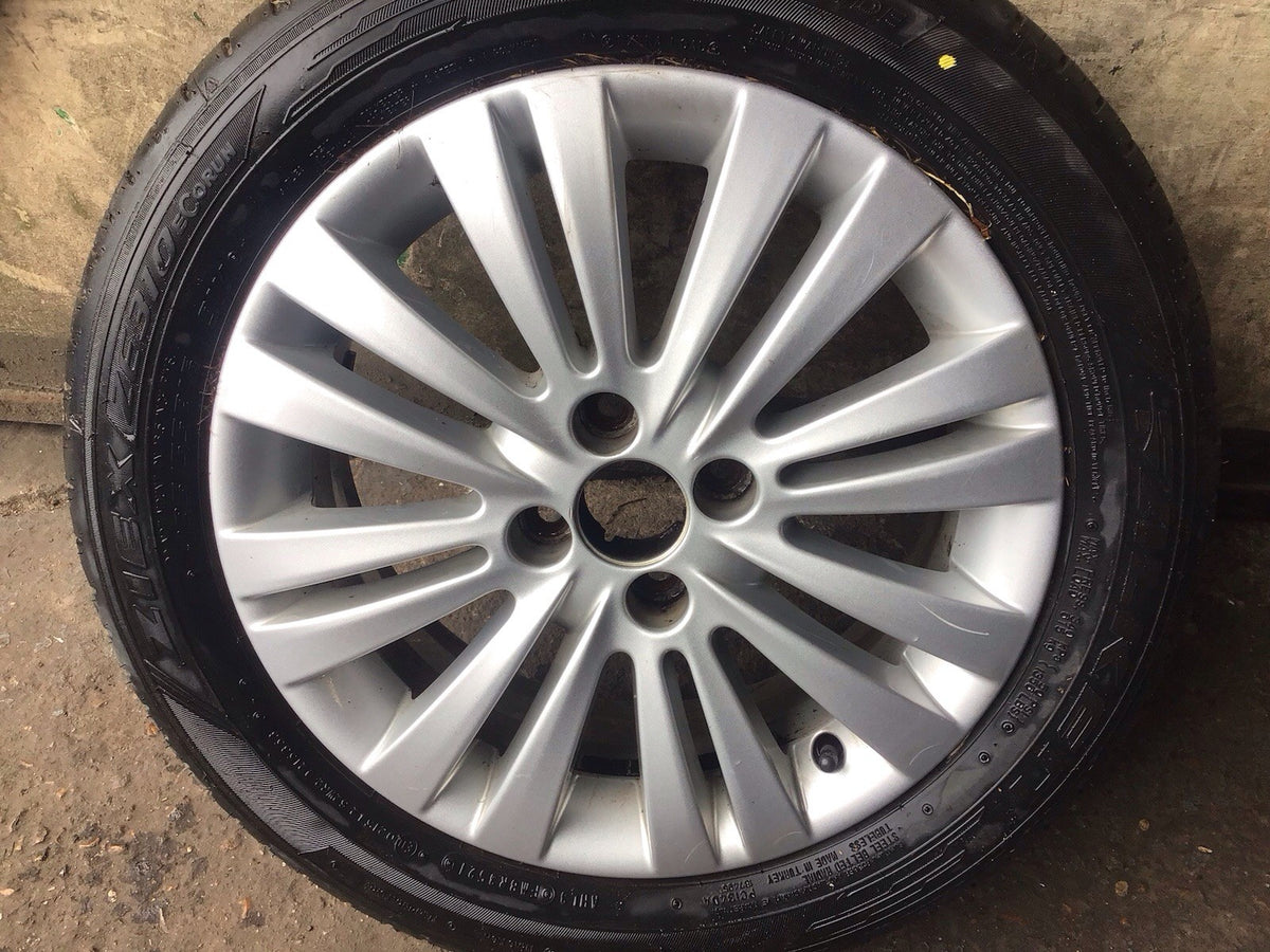 VAUXHALL CORSA  ALLOY WHEEL 16'' OPO58 AND TYRE 195X55X16  2006 20143