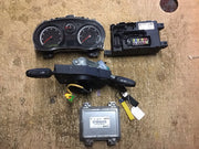 VAUXHALL CORSA D 1.2 PETROL ECU KIT 55577837 AAT0 A12XER 2010 201411