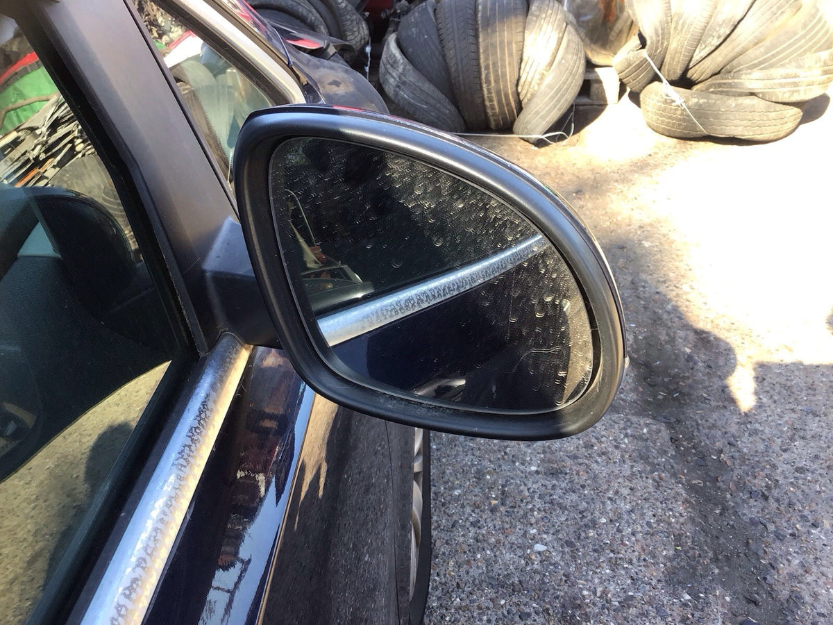 VOLKSWAGEN SHARAN MK2 DRIVERS SIDE O/S DOOR MIRROR NIGHT BLUE LH5X 2010 20233