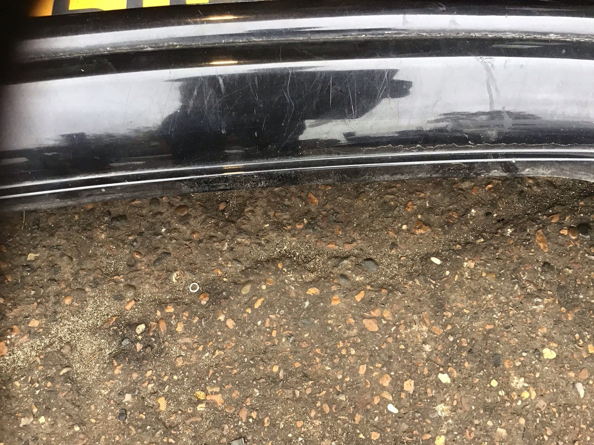 VOLKSWAGEN POLO 9N3 REAR BUMPER BLACK PEARL LC9X 2005 200813