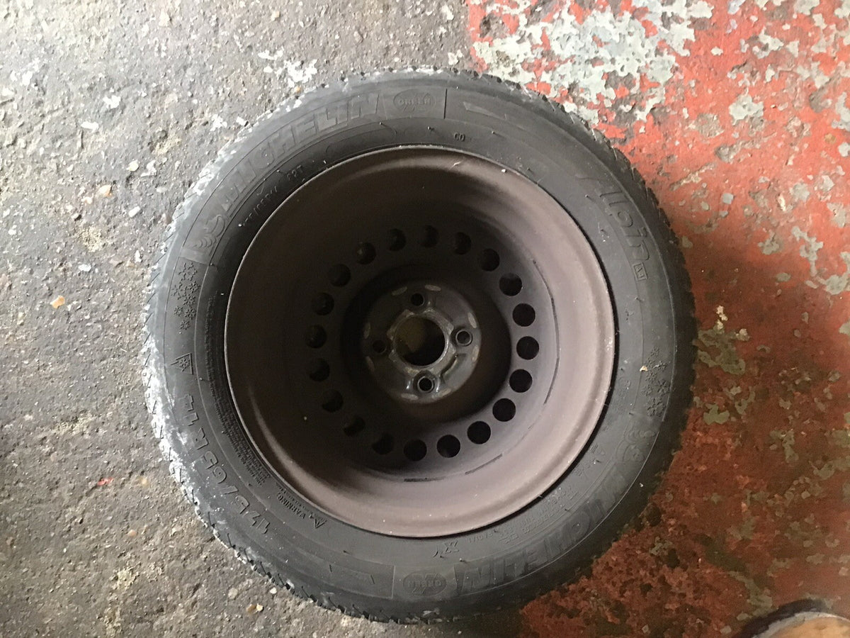 HONDA JAZZ MK2  SPARE WHEEL 14''  STEEL RIM TYRE 175X65X14  2002 20086