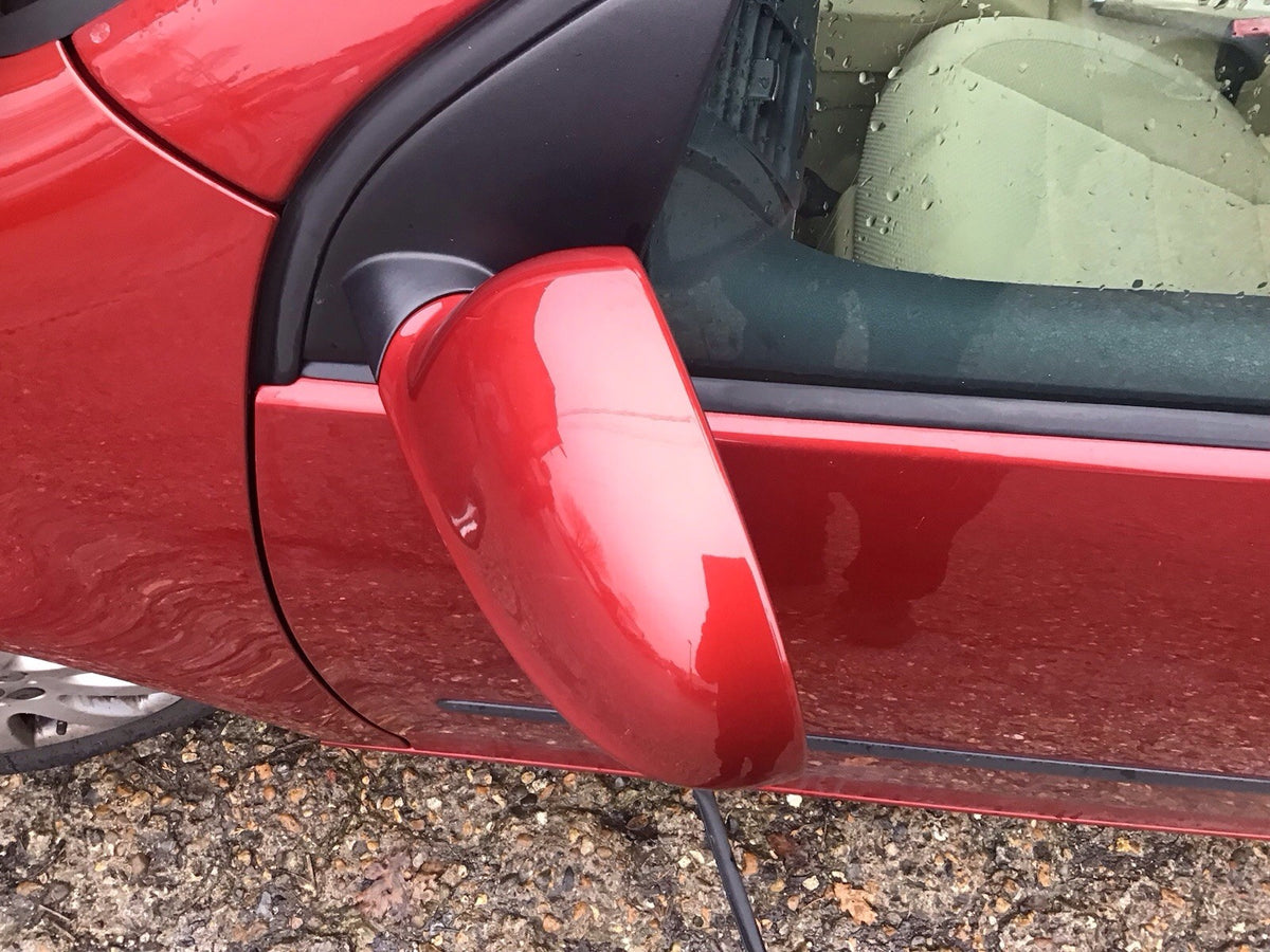 VOLKSWAGEN GOLF MK5 PASSENGER SIDE N/S DOOR MIRROR METALLIC RED SPICE  2004 20085