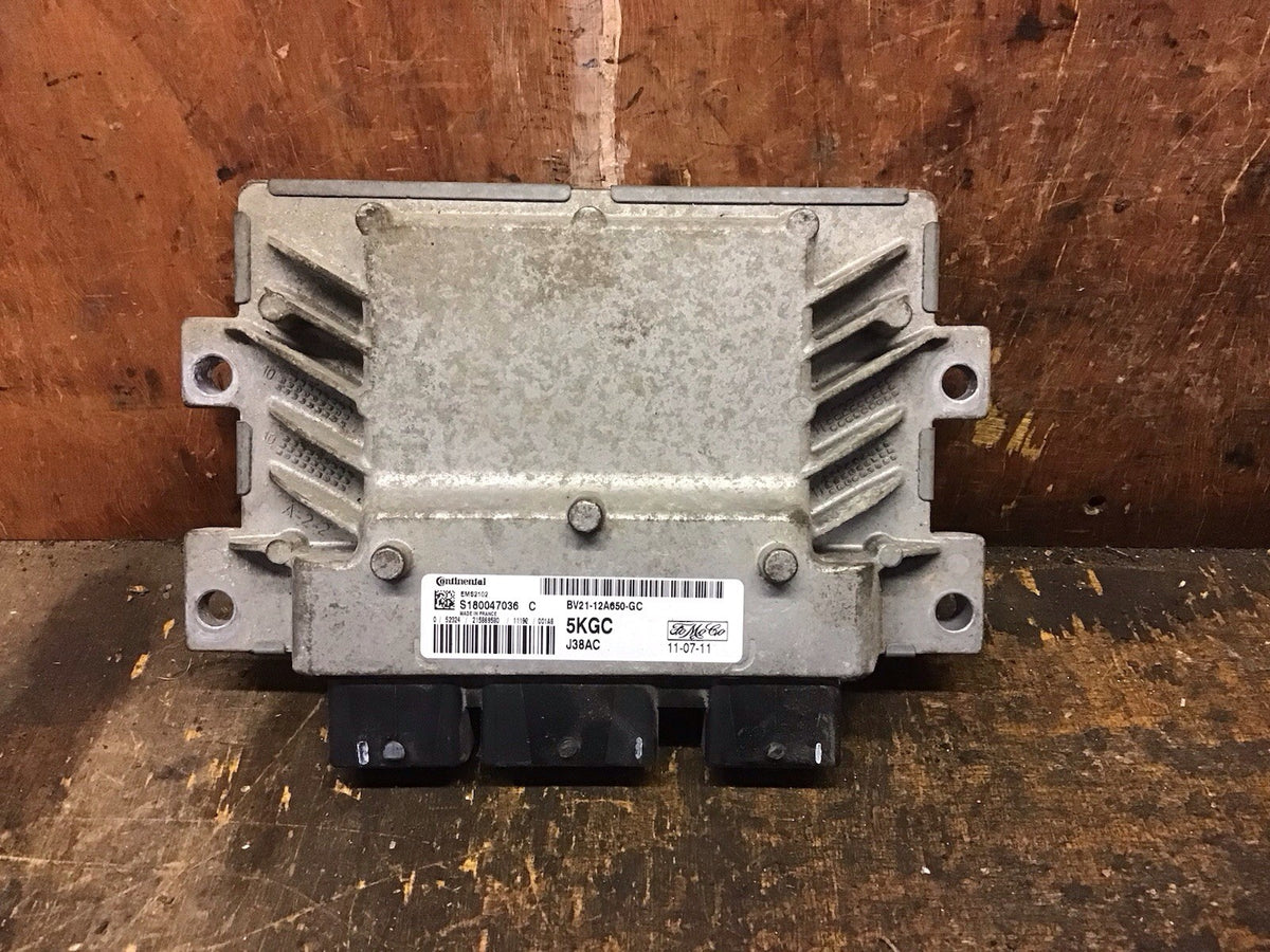 FORD FIESTA MK7 PETROL  ENGINE CONTROL UNIT ECU BV21 12A650 GC  2009 20141