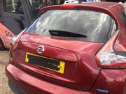 NISSAN JUKE TAILGATE MAGNETIC RED PAINT CODE NAJ 2014 20187
