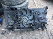 VAUXHALL MERIVA B 1.4 TURBO RADIATOR PACK RADIATOR FAN 13330996 2010 20170