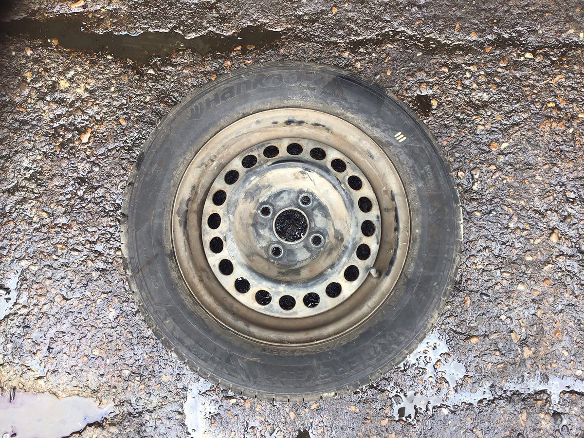 HONDA JAZZ MK2  SPARE WHEEL 14''  STEEL RIM TYRE 175X65X14  2002 20081