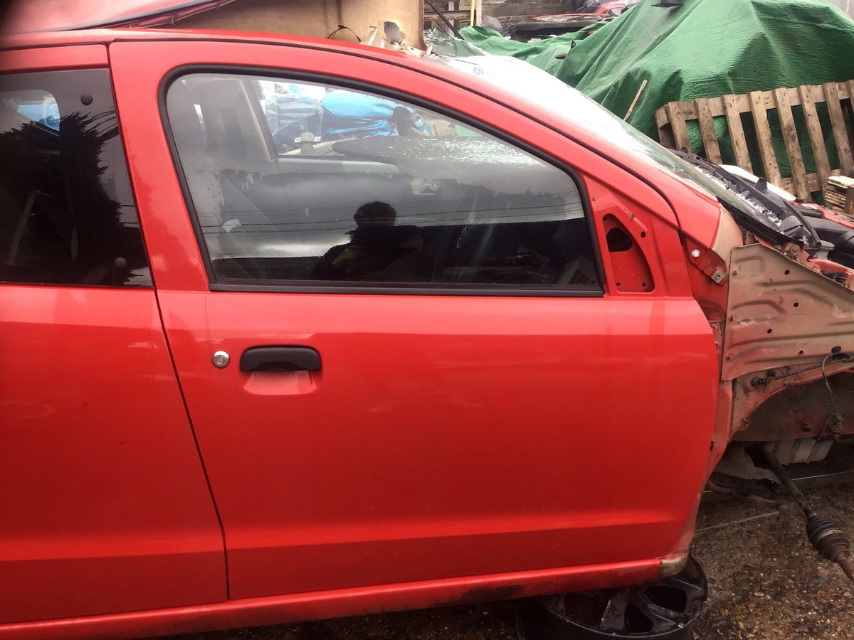 SUZUKI ALTO DRIVER'S SIDE O/S FRONT DOOR BRIGHT RED Z9T 2009 20146