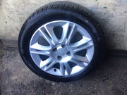 VAUXHALL CORSA ALLOY WHEEL 16'' OPO33 AND TYRE 195X55X16 2006 20140