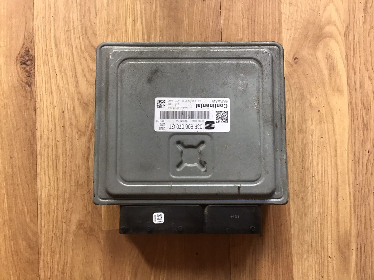SEAT IBIZA MK4 1.2 PETROL ENGINE CONTROL MODULE 03F906070GT 2010 20164
