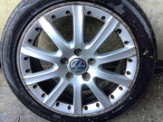 VOLKSWAGEN GOLF MK5 ALLOY WHEEL 17" 1K0601025K WITH TYRE 225X45X17 2002 20083