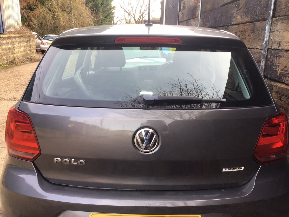 VOLKSWAGEN POLO 6R TAILGATE PEPPER GREY PAINT CODE LD7R BARE 2009 20171