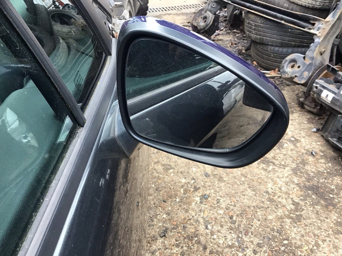 CITROEN DS3 DRIVERS SIDE O/S WING MIRROR  EYY INFINITE BLUE 2009 20161