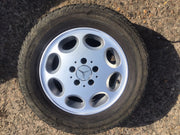 MERCEDES S CLASS W126 ALLOY WHEEL 15'' TYRE 8 HOLE 225X60X15 1980 19910