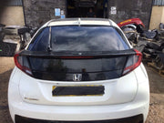 HONDA CIVIC MK9 TAILGATE WHITE ORCHID NH788P 2012 20170