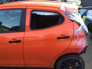 TOYOTA AYGO MK2 PASSENGER'S SIDE REAR N/S/R DOOR ORANGE 4W5  2014 20210