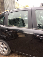 CITROEN C3 DRIVERS SIDE O/S REAR DOOR IN NOIR OBSIDIAN CODE EXLD 5 DOOR 09 20163