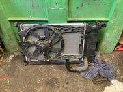 MINI COOPER R50 R53 PETROL RADIATOR RAD PACK NO AC 1710 7510087 2001 20060