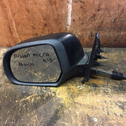 NISSAN MICRA K13  PASSENGER'S SIDE N/S DOOR MIRROR BLACK  07 20106