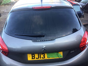 PEUGEOT 208 TAILGATE SPIRIT GREY PAINT CODE KCLD 2013 20182