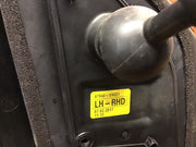 TOYOTA AYGO PASSENGER'S SIDE N/S DOOR MIRROR MANUAL 87940 0H021 2005 20143