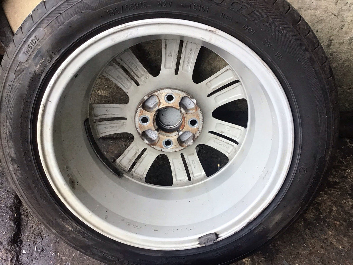 VAUXHALL CORSA C ALLOY WHEEL 15'' TYRE 185X55X15 13226744 2006 20149