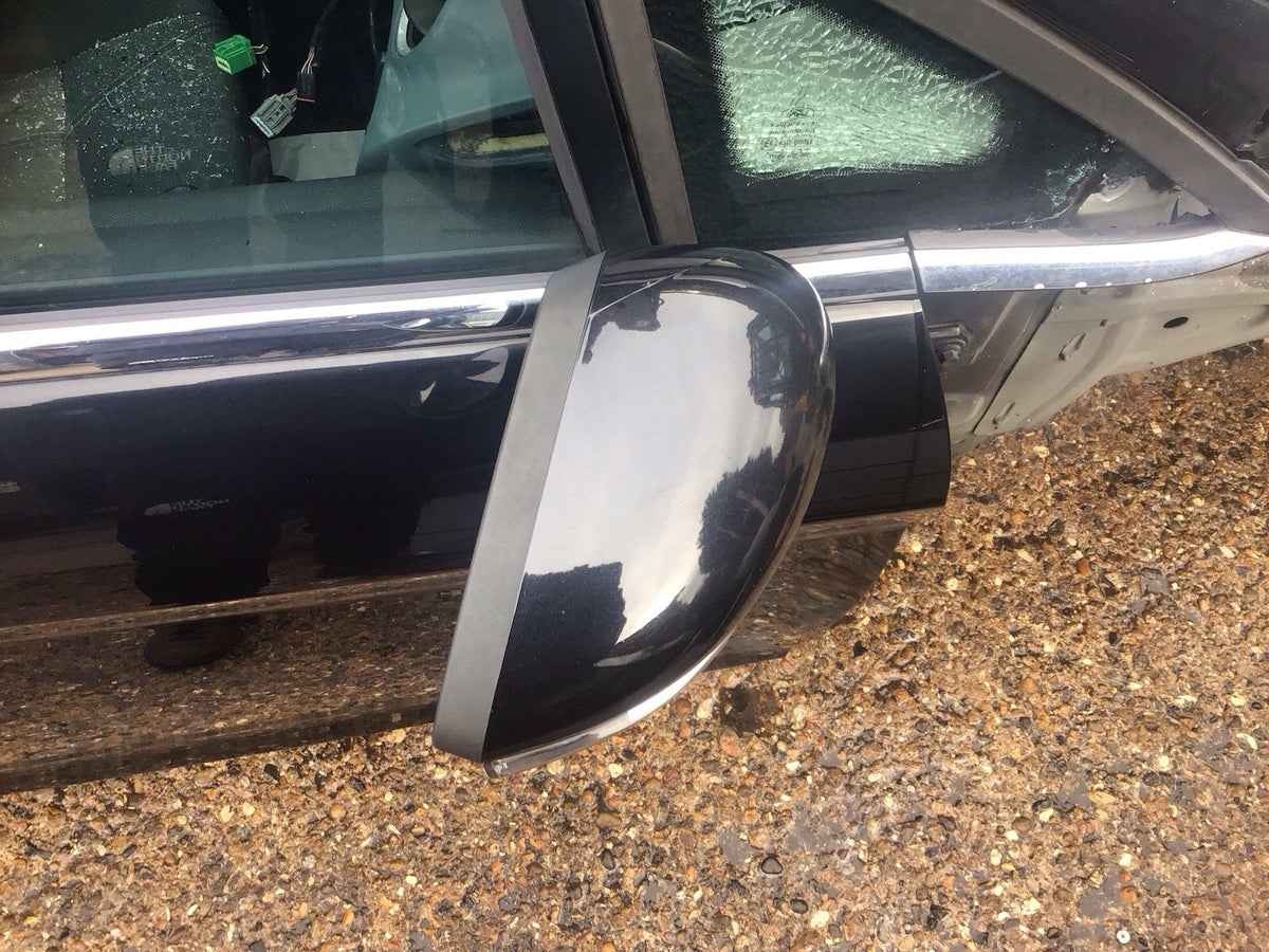 FORD FIESTA MK7 DRIVER'S  SIDE O/S DOOR MIRROR PANTHER BLACK METALLIC 2009 20124