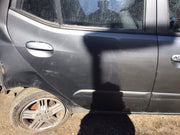 HYUNDAI i10 MK1 O/S DRIVERS SIDE REAR DOOR OYSTER GREY ML 2008 20112