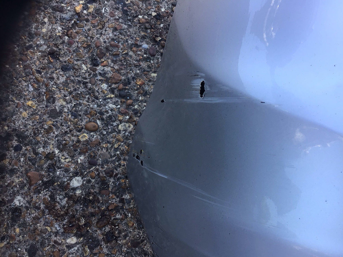FORD FIESTA MK7 REAR BUMPER IN MOONDUST SILVER 2009 20179