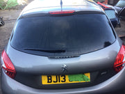 PEUGEOT 208 TAILGATE SPIRIT GREY PAINT CODE KCLD 2013 20181