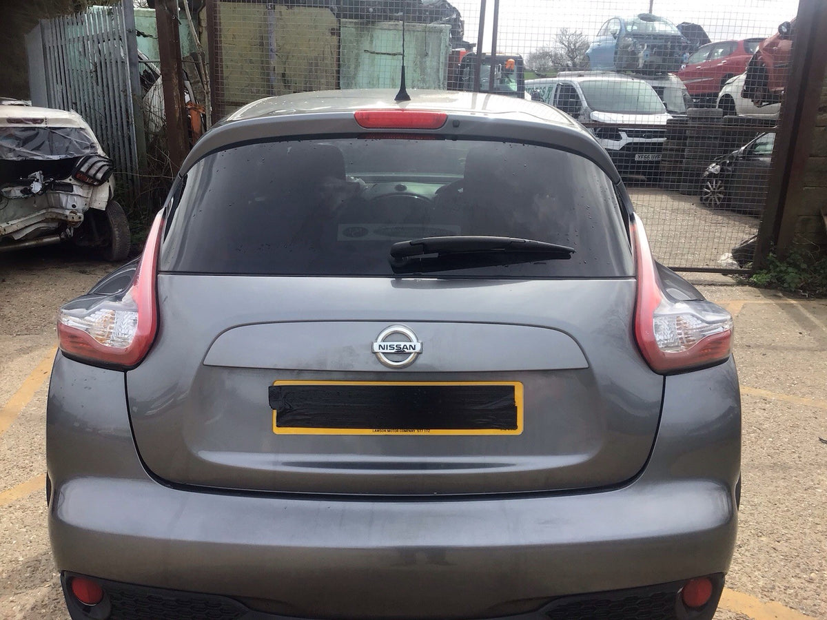 NISSAN JUKE  TAILGATE GUN METAL  KADA  15 20192
