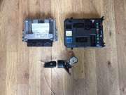 PEUGEOT 207 1.6 HDI ECU KIT 9677013180 0281017333 DIESEL 2009 20120