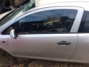 VAUXHALL CORSA D PASSENGERS SIDE N/S DOOR SILVER MATELLIC Z157 3 DOOR 2006 20143