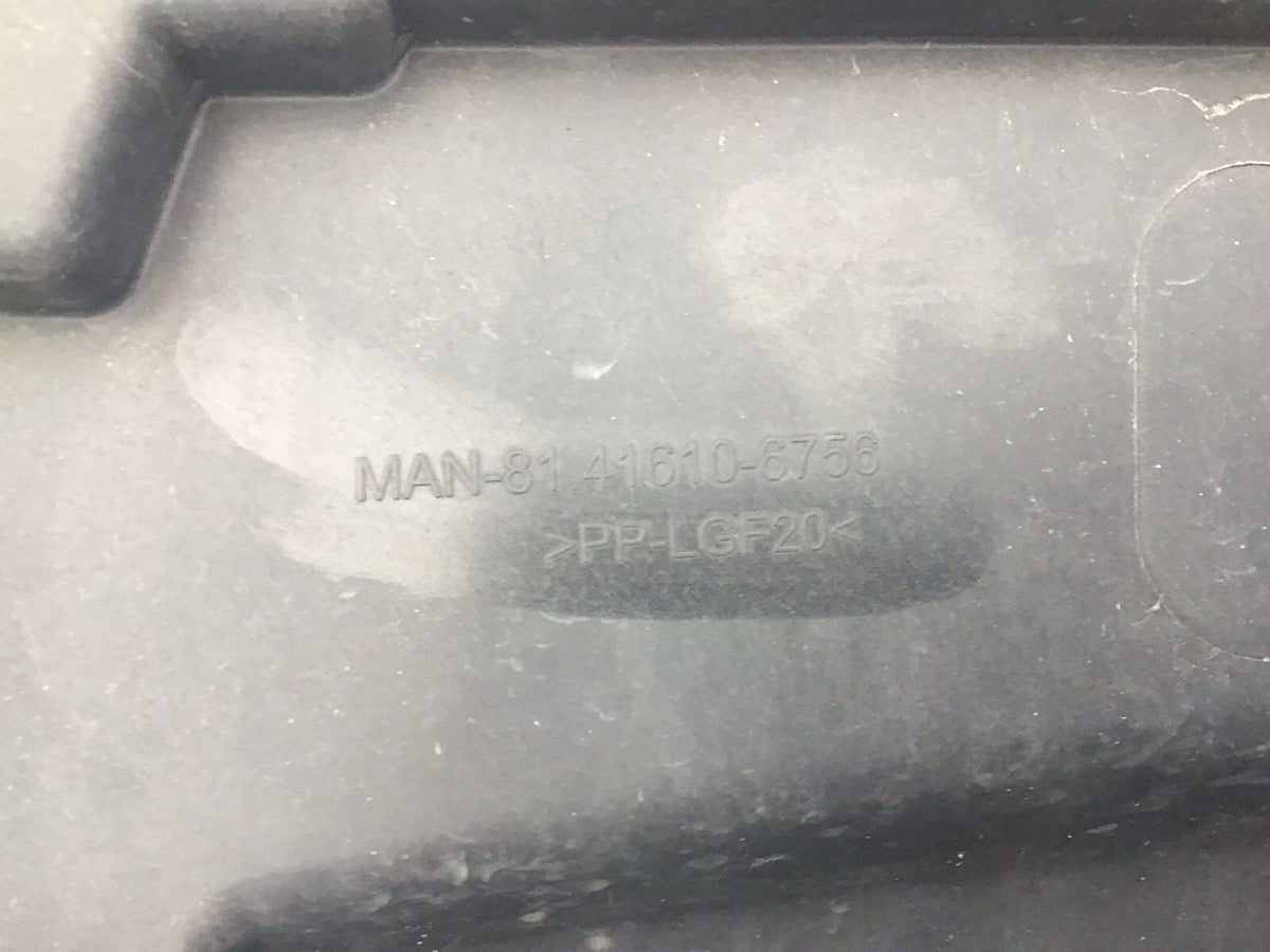 MAN TGX BUMPER CORNER RIGHT LOWER IN RED 81.41610 6756 2015 20206