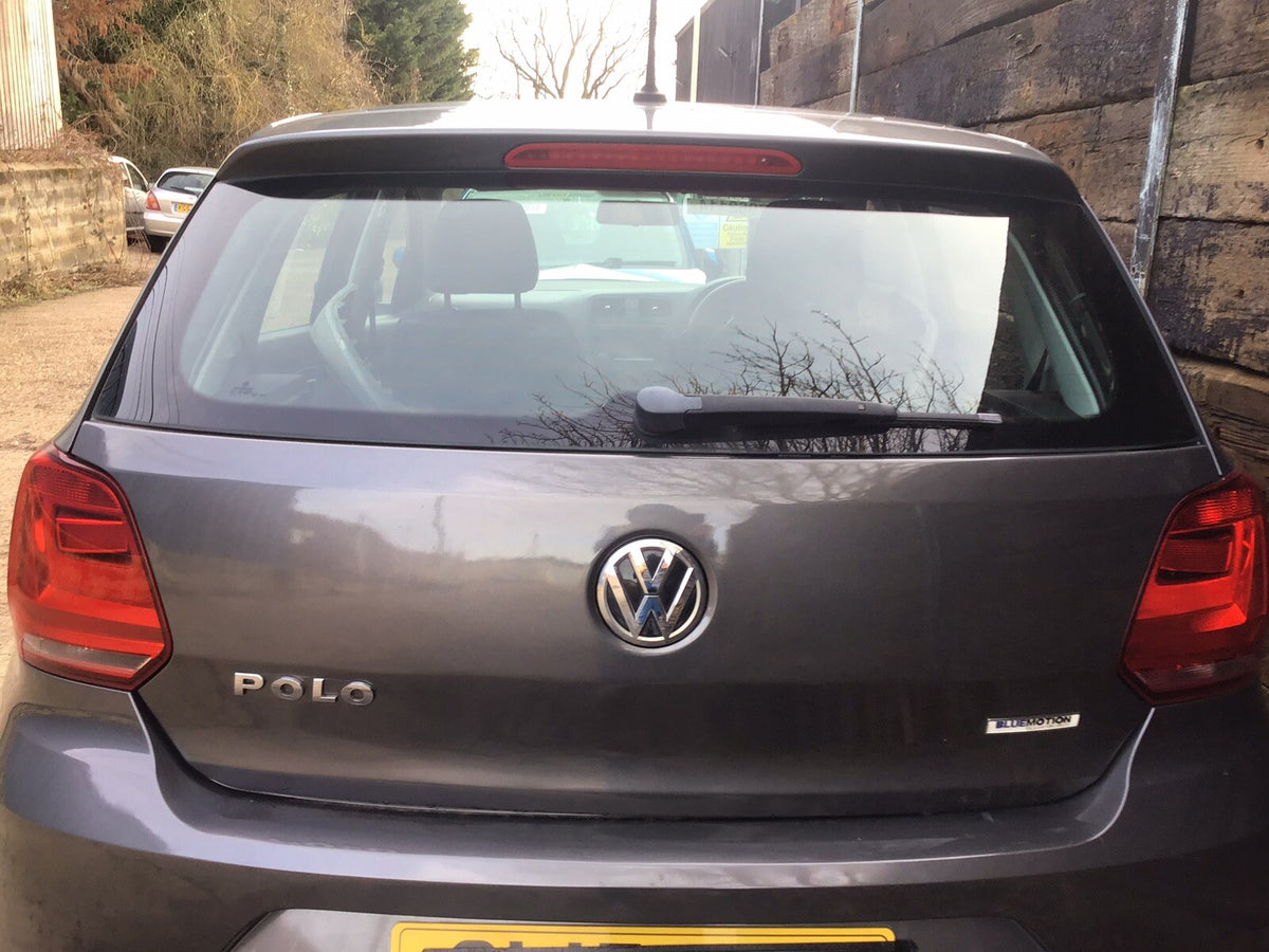 VOLKSWAGEN POLO 6R TAILGATE PEPPER GREY PAINT CODE LD7R BARE 2009 20175