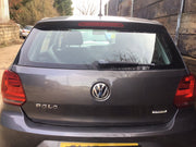 VOLKSWAGEN POLO 6R TAILGATE PEPPER GREY PAINT CODE LD7R BARE 2009 20175