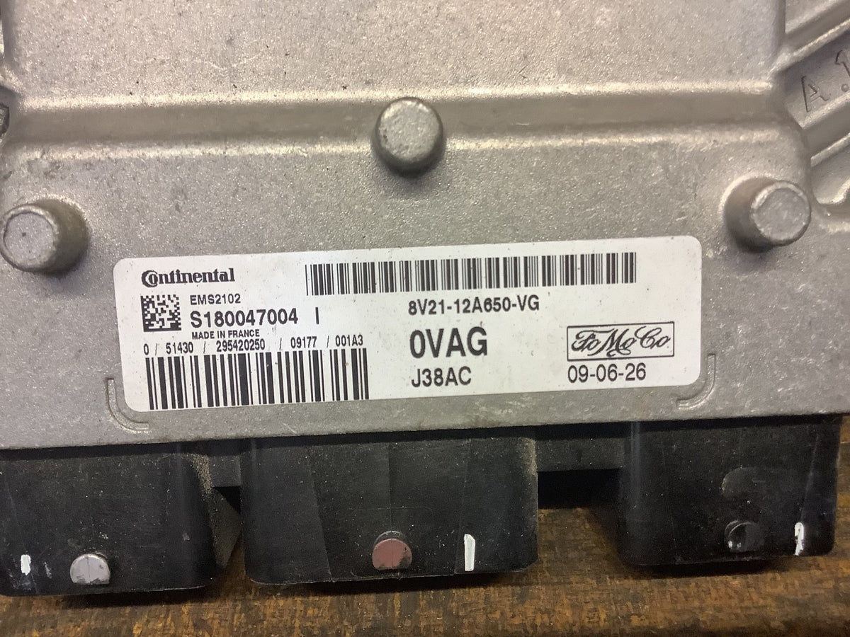 FORD FIESTA MK7 1.4 PETROL ENGINE ECU 8V21 12A650 VG 2009 20124
