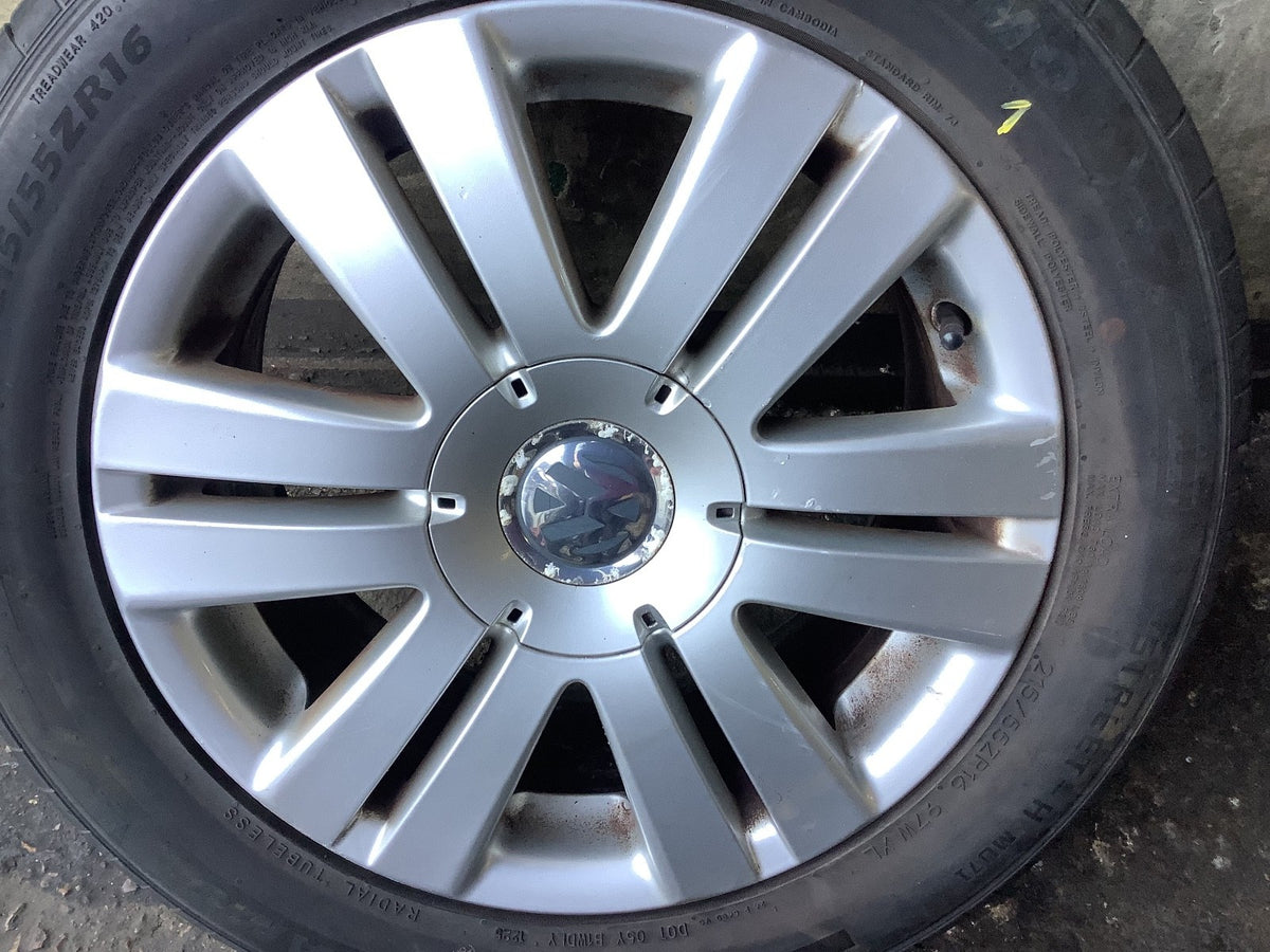 VOLKSWAGEN EOS ALLOY WHEEL 16" 3G0601025AF WITH TYRE 215X55X16 2007 20144