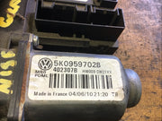 VOLKSWAGEN GOLF MK6 PASSENGERS FRONT WINDOW MOTOR REGULATOR 5K0959702B 09 20124