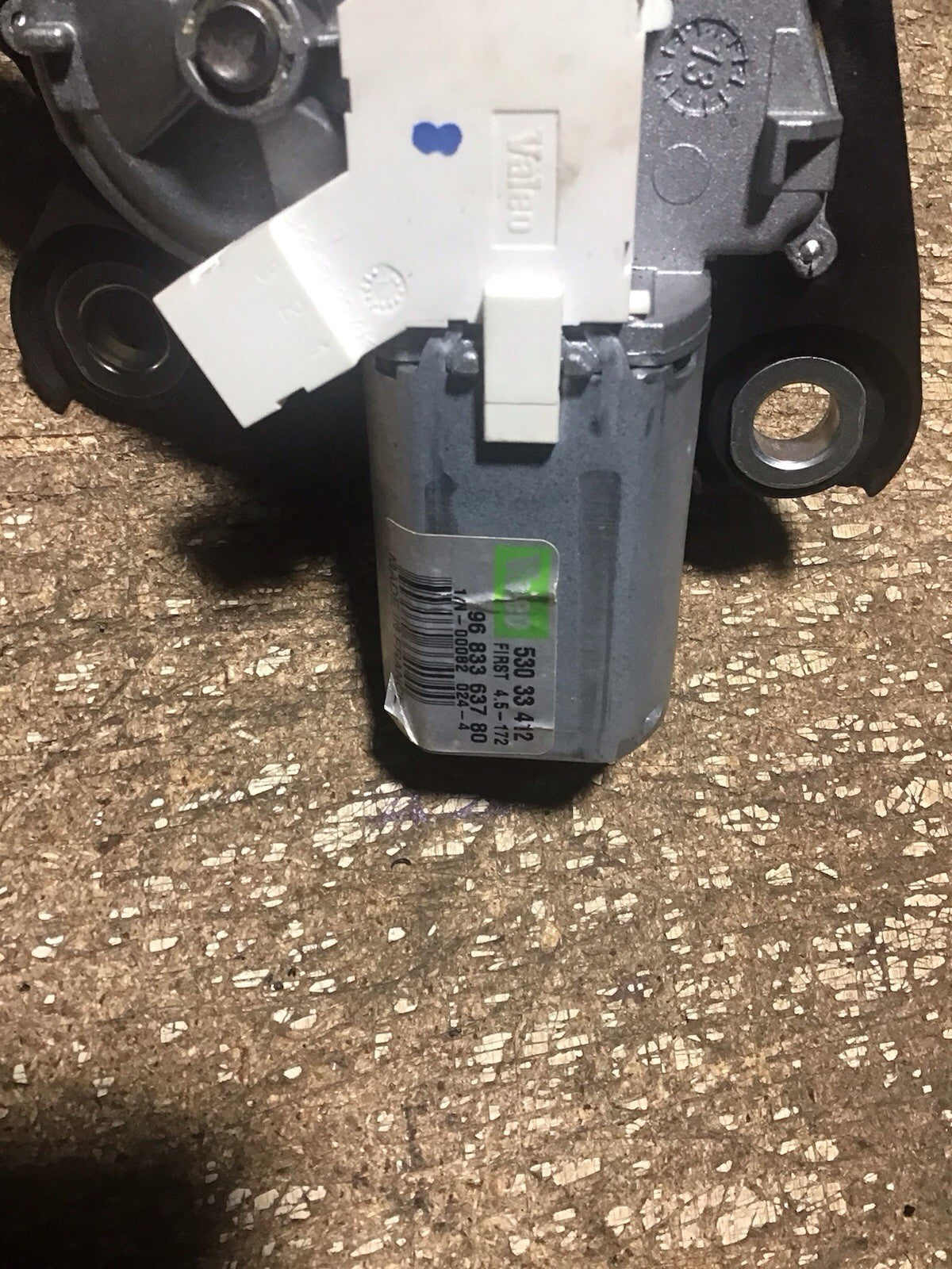 CITROEN BERLINGO MK2 WIPER MOTOR REAR 9683363780 WINDOW BOOT TAILGATE 08 127
